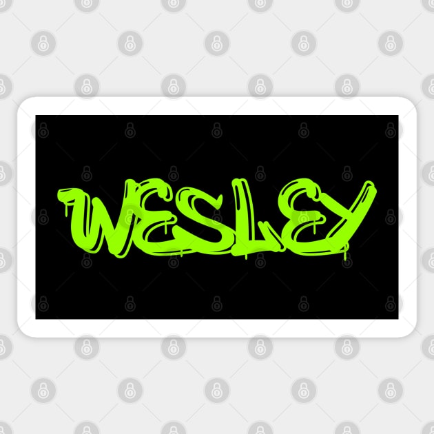 Wesley Sticker by BjornCatssen